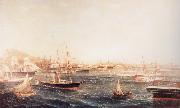 unknow artist Confederate Blockade Runners at St.George-s Bermuda China oil painting reproduction